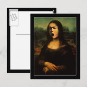 Carte Postale Caravage Méduse Joconde (Devant / Derrière)