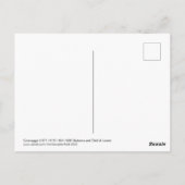 Carte Postale Caravaggio 1604-1606 Madonna & Child di Loreto (Dos)