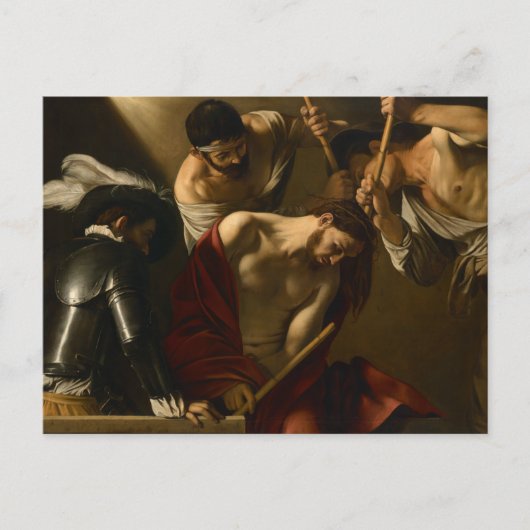 Carte Postale Caravaggio - La Crowne aux Epines (Devant)