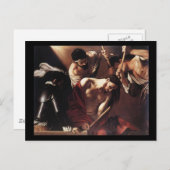 Carte Postale Caravaggio La Crowne Avec Épines (Devant / Derrière)