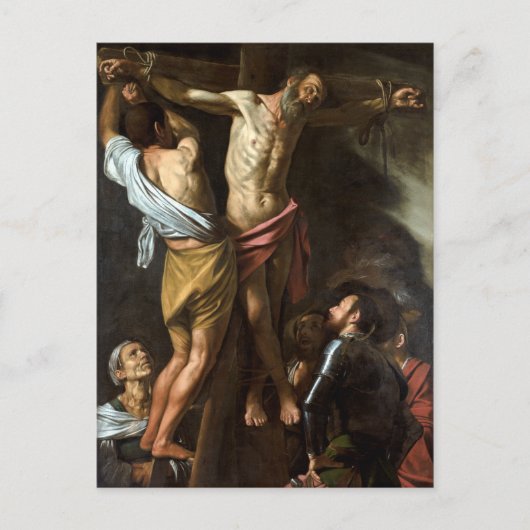 Carte Postale Caravaggio La Crucifixion de Saint Andrew (Devant)