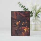 Carte Postale Caravaggio- la mort de la Vierge (Debout devant)