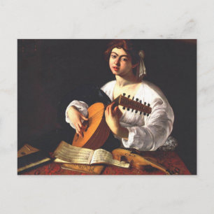 Carte Postale Caravaggio - Le Lute Player