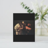Carte Postale Caravaggio L'Incrédulité De Saint Thomas (Debout devant)