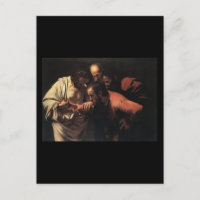 Caravaggio L'Incrédulité De Saint Thomas