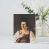 Carte Postale Caravaggio - Portrait d'une peinture de courtoisie (Debout devant)