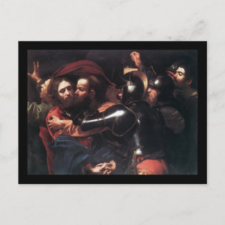 Carte Postale Caravaggio Prise Du Christ