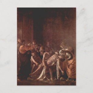 Carte Postale Caravaggio - Résurrection de Lazare