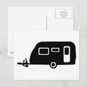 Carte Postale Caravane (Devant / Derrière)