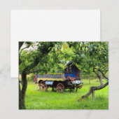 Carte Postale caravane de gitans (Devant / Derrière)