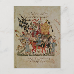 Carte Postale Caravane en route pour La Mecque
