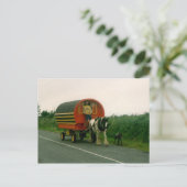 Carte Postale Caravane hippomobile, comté de Kerry, Irlande (Debout devant)