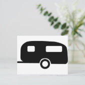 Carte Postale Caravane rétro (Debout devant)