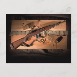 Carte Postale Carbine M1