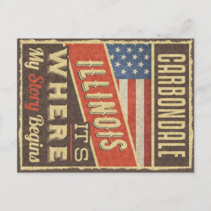 Carte Postale Carbondale Illinois