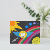 Carte Postale carburant de fusée.3-1 (Debout devant)