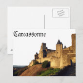 Carte Postale Carcassonne (Devant / Derrière)