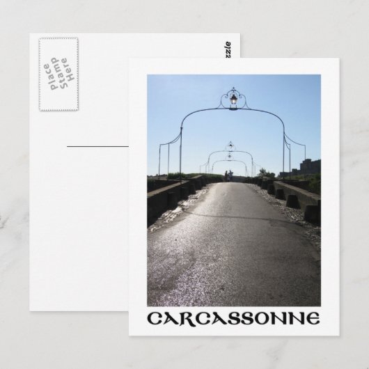 Carte Postale Carcassonne (Devant / Derrière)