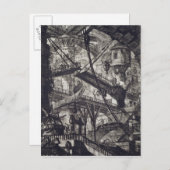 Carte Postale Carceri VII, 1760 (Devant / Derrière)