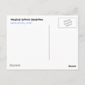 Carte postale Carcinome à petites cellules (Dos)