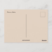 Carte Postale Carcross Yukon Canada (Dos)