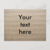 Carte Postale Cardboard (Devant)