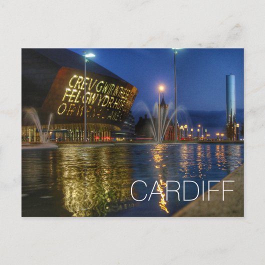 Carte Postale Cardiff (Devant)