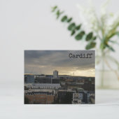 Carte postale Cardiff (Debout devant)