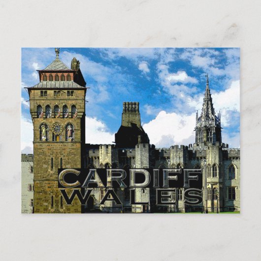 Carte Postale Cardiff (Devant)