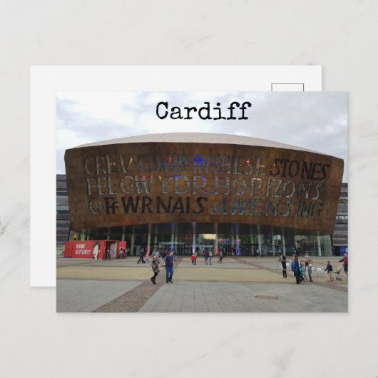 Carte postale Cardiff (Devant / Derrière)