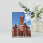 Carte postale Cardiff (Debout devant)