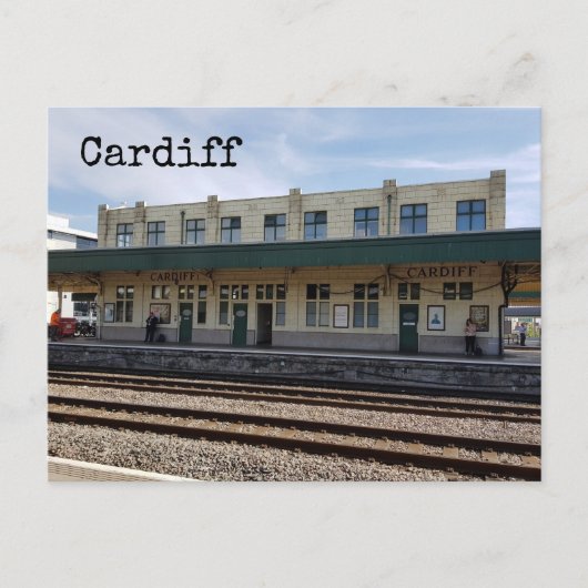 Carte postale Cardiff (Devant)