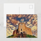 Carte Postale Cardiff Castle, Cardiff, Wales Postcard (Devant / Derrière)