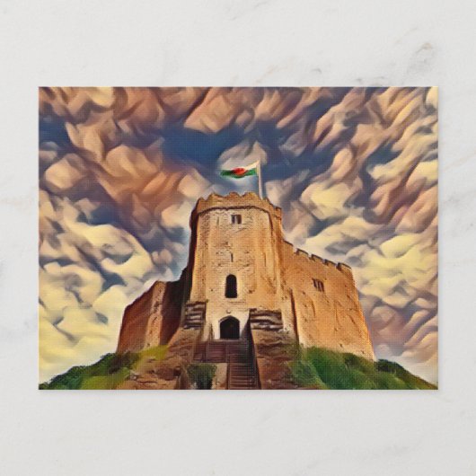 Carte Postale Cardiff Castle, Cardiff, Wales Postcard (Devant)