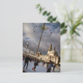 Carte Postale Cardiff Winter Wonderland (Debout devant)