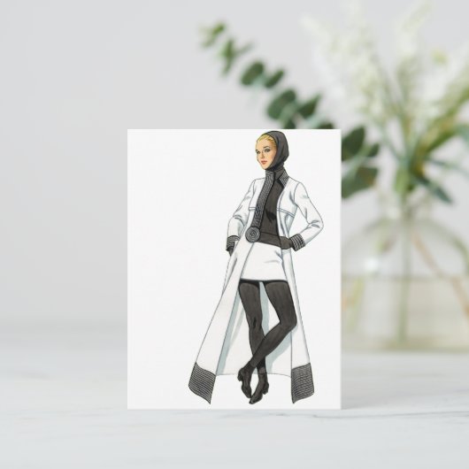 Carte Postale Cardin 1966 (Debout devant)