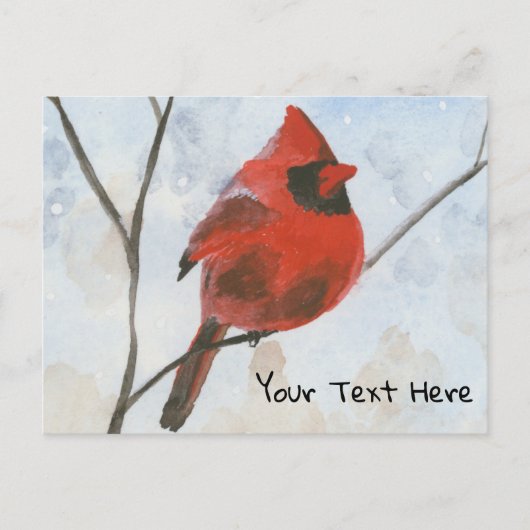 Carte Postale Cardinal (Devant)