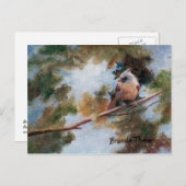 Carte postale Cardinal Bébé (Devant / Derrière)