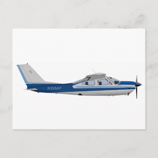 Carte Postale Cardinal Cessna 177RG 395395 (Devant)