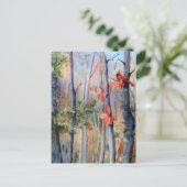 Carte postale Cardinal Chemin Natures (Debout devant)