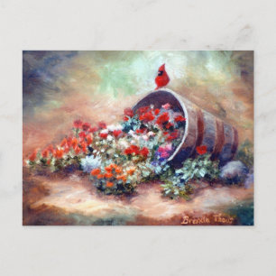 Carte postale Cardinal débordante