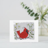 Carte Postale Cardinal & Dogwood (Debout devant)