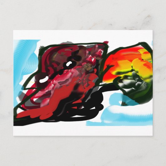 Carte Postale Cardinal du Nord Joie d'automne (Devant)