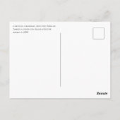 Carte Postale Cardinal Grosbeak (Dos)