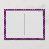 Carte Postale Cardinal Red Rosace (Dos)