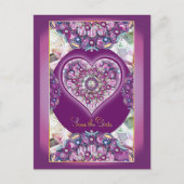 Carte Postale Cardinal Red Rosace (Devant)