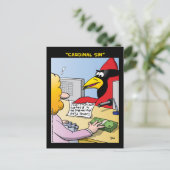 Carte Postale "Cardinal Sin" (Debout devant)