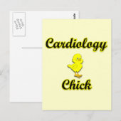 Carte Postale Cardiologie Chick (Devant / Derrière)