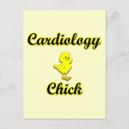 Carte Postale Cardiologie Chick (Devant)