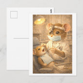 Carte Postale Career Mouse as Dentist (Devant / Derrière)